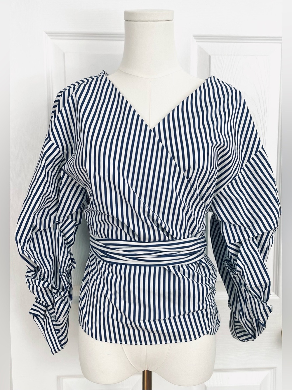 NWOT Style Mafia x Free People Wrap Blouse Size XS